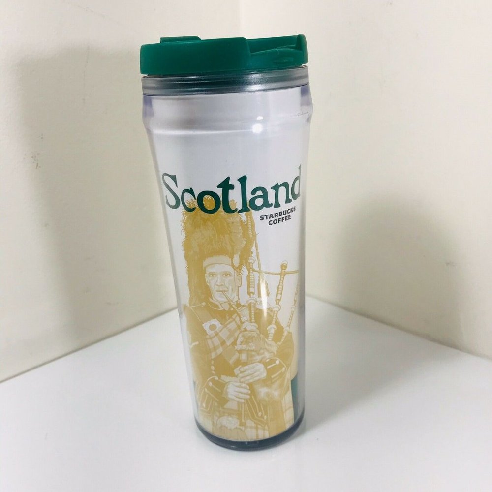 Starbucks Coffee Green Scotland Tumbler Mug